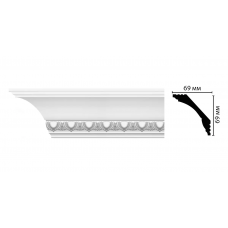 Плинтус Decomaster D100A (69*69*2000 мм)