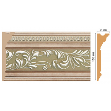 Карниз потолочный Decomaster D214-59 (150*38*2400)