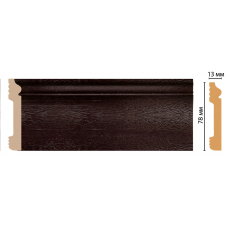 Цветной напольный плинтус Decomaster D005-433 (79*13*2400)