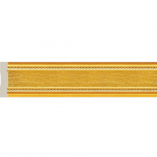 Бордюр Cosca W40(1)-GS2 Полистирол Золотой 2400*40*9 мм
